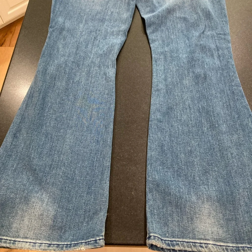 New nwt Pilcro Icon Anthropologie High Rise Distressed Blue Jeans - Picture 6 of 16